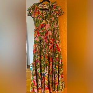 Farm Rio maxi dress size small